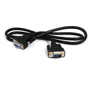 AR-CBL-DB9-FM-L3 DB9 Female to DB9 Male 3ft cable